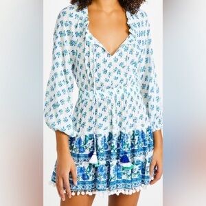 NWT Playa Lucila Printed Short Dress